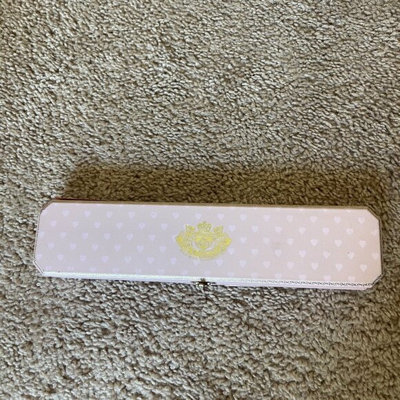 Juicy Courture Silver Heart Charm Toggle Bracelet - Picture 4 of 5